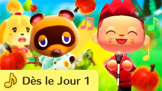 Dès le Jour 1 ft. Kéké [Chanson Animal Crossing] - Parodie Louane chords