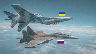 WATCH a Ukrainian Su-27 HUMILIATES Russia's Deadliest Su-35 — Then THIS Happened