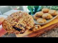 坚果饼干配方| 不用面粉不用油,不加泡打粉 | Nuts Cookies recipe | No Oil and Gluten Free cookies