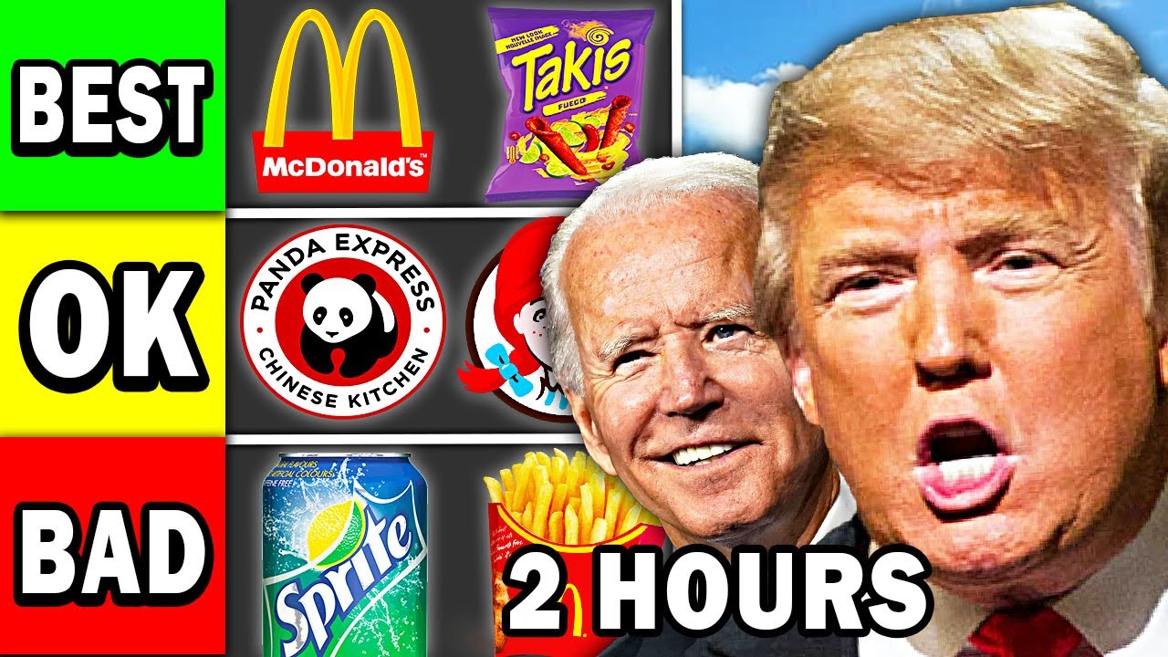 Presidents Rank Food for 2 Hours! (AI Compilation)
