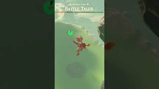 The Attack Button Sealed My Fate - Zelda Totk #Shorts