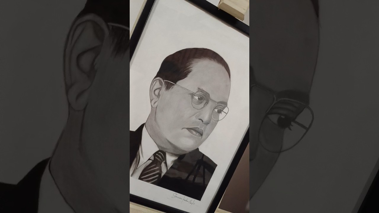 Dr.Bhimrao Ambedkar ji sketch | drawing| full video in my channel 