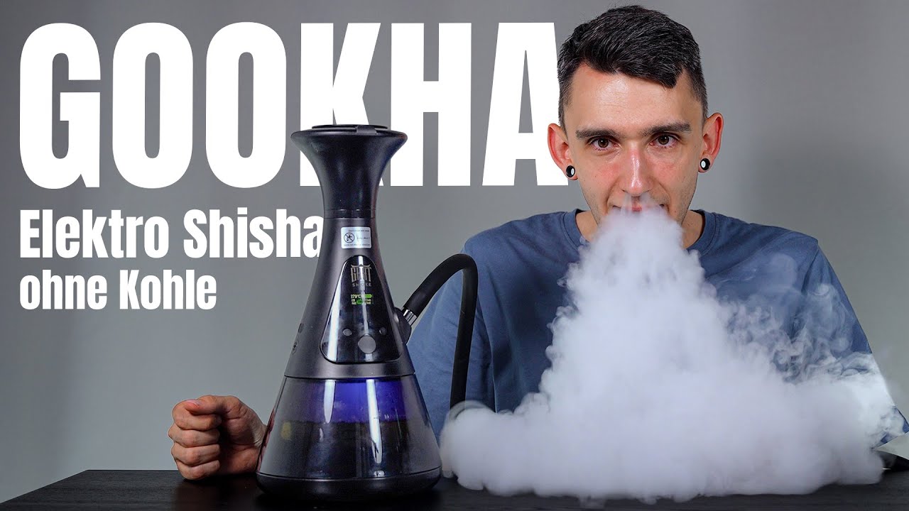 GOOKHA Elektro Shisha 50x ausprobiert | Review & Erfahrungsbericht der Kohle Alternative
