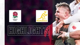 Highlights | England v Australia | November 2021 Autumn Nations Series
