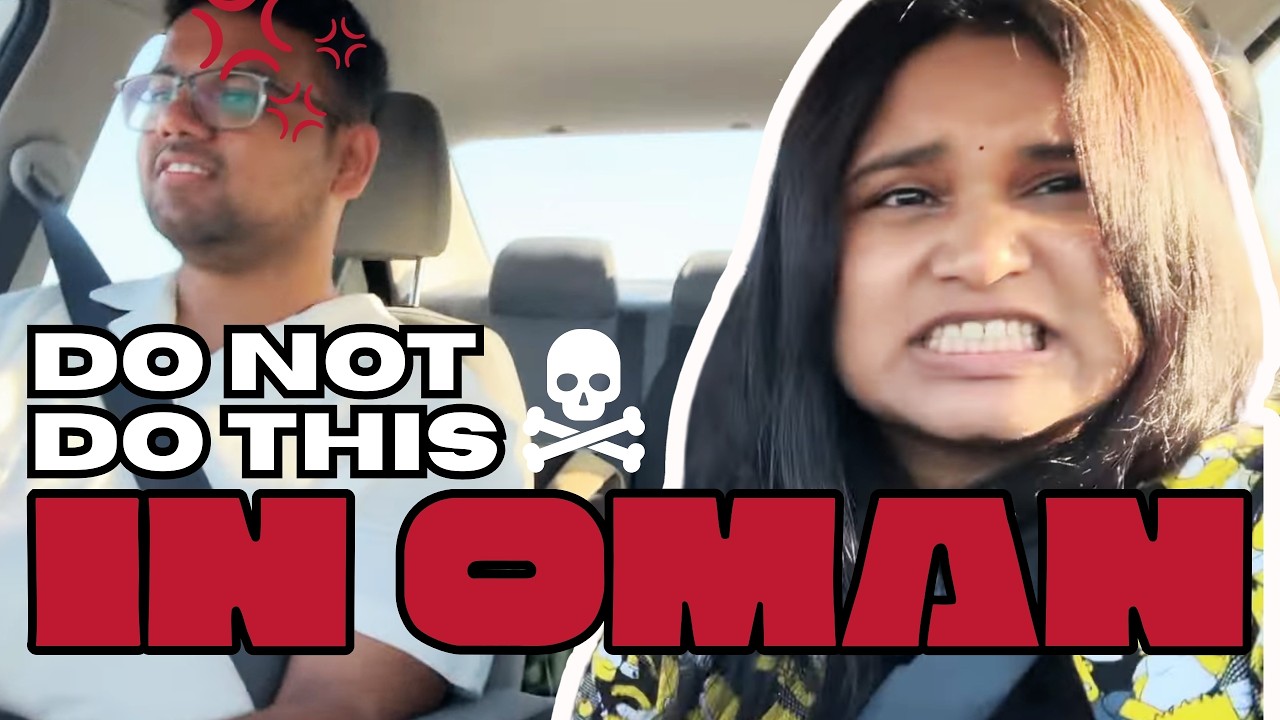 Stuck in Omani Desert with no HELP | OMAN Travels | Telugu Couple Travel Vlog