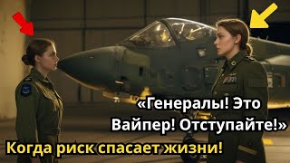 видео: Её отстранили от полетов за «рискованный полет»— пока два генерала не обратились за помощью к врагам картинка: Её отстранили от полетов за «рискованный полет»— пока два генерала не обратились за помощью к врагам