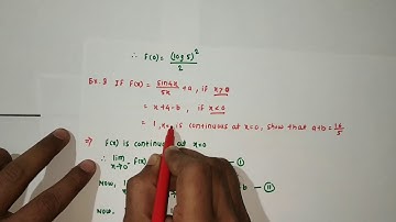 Solved Problems on Limit & Continuity (Lecture 9)