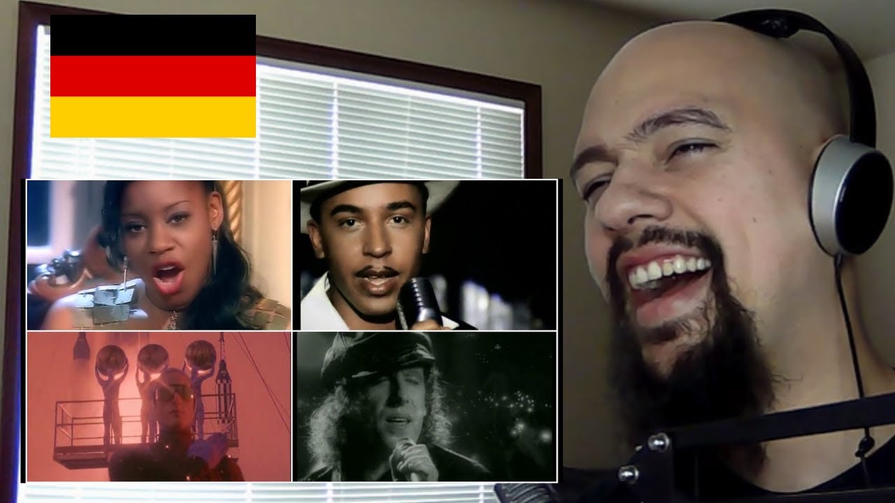 American Reacts to All German #1s of the 90s Nr 1 Hits Deutschland 1990 1999