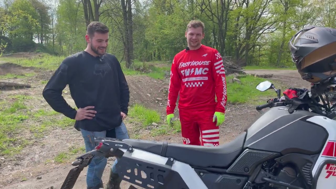 4K | TÉNÉRÉ 700 V ENDURO PARKU! | TOMÁŠ HRUŠKA