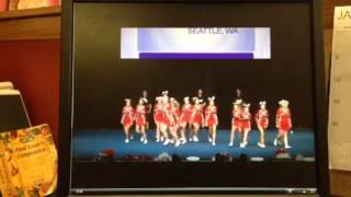 KHS cheer nationals prelim 2014