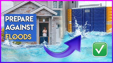 ⛈ how to protect my house from rain, flood and storm? Dam Easy Flood Barriers