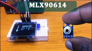 MLX90614 Non-contact Infrared Temperature Sensor with Arduino.
