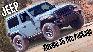 2024 Jeep Wrangler Rubicon X 2door with Xtreme 35 Tire Package