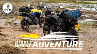 Honda Transalp 750 vs Suzuki Vstrom 800 DE  Part 1 | KNOX