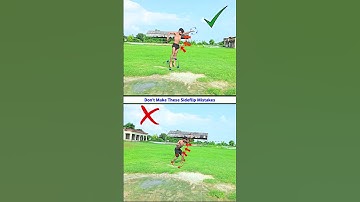 Sideflip Tutorial Avoid This Mistake For Beginner? #shorts #sideflip #surajflyking