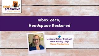 Ninja Skill Booster - Inbox Zero, Headspace Restored