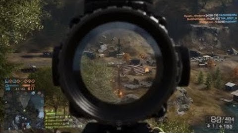 BF4 barrels explode