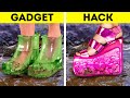 GADGET VS. HACK | Genius Hacks For Everyday Use | Camping, Kitchen And Cleaning