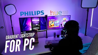 Setting Up The Philips Hue Gradient Light Strip for PC