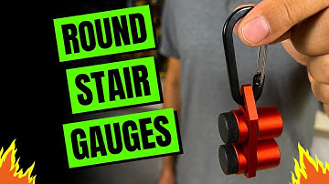 Cool little helper for measuring! How to use Stair Gauges with a framing square