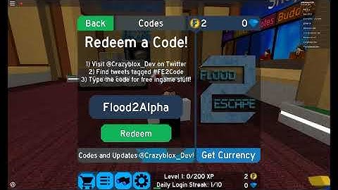 How To Get 50 coins in roblox flood escape 2