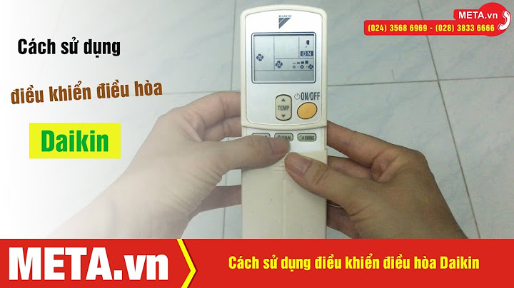 Hướng dẫn điều khiển điều hòa năm 2024