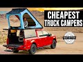 Cheapest truck campers to buy in 2023 allnew wedgestyle popup toppers