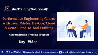 Performance Engineering Day1 video on 28th May. Contact or WhatsApp us on +91-9133190573 to enroll.