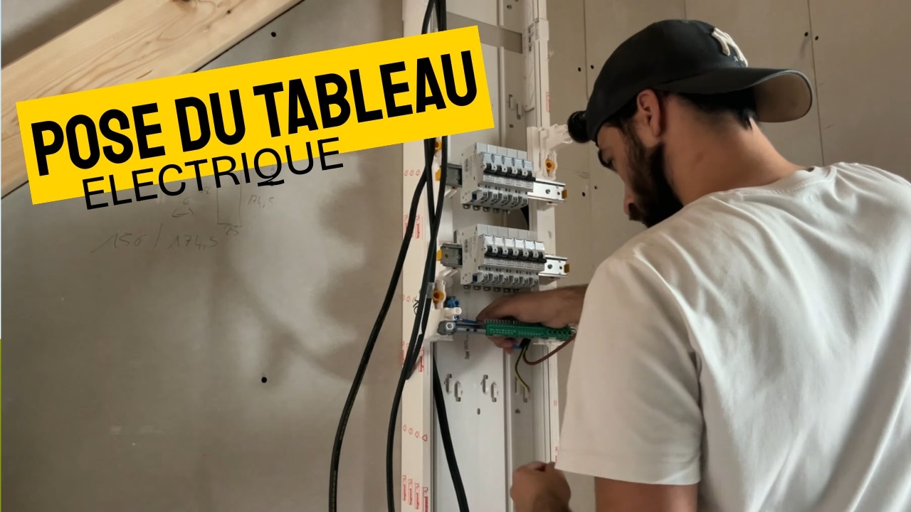 Le tableau électrique est fini ! Voici comment on l'a fait #diy #elec #travaux