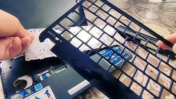 Tukar keyboard laptop Asus eee pc @ 1011cx