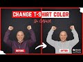 How To Change Clothes ( T-Shirt ) Color In Canva | Canva Effect | Digital Timeline