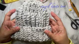 Crochet Ribbed Beanie in less than an hour by Angel knits too 111 views 4 months ago 8 minutes, 25 seconds