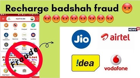 !Recharge Badshah app Frude kaise karta hai || फ्रॉड मल्टी रिचार्ज एप्स से सावधान !