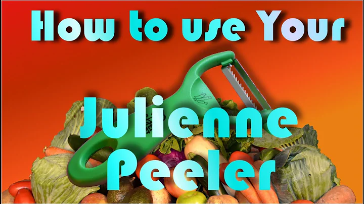 Julienne Peeler demo by A Kitchen Must