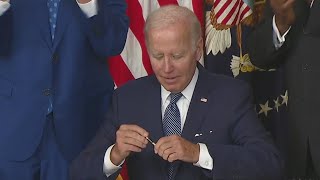 President Biden signs Inflation Reduction Act into law
