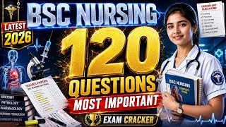 Bsc Nursing Entrance Exam 2026 || All Subjects 🔥 120 Questions Model Paper || Most Expected 😱 screenshot 4
