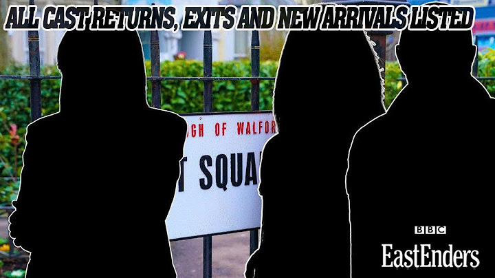 EastEnders 2025: All Cast Returns, Exits and New Arrivals Listed | EastEnders spoilers