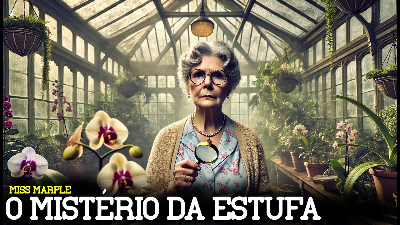 Miss Marple em O Mistério da Estufa: Quem Matou a Senhora das Orquídeas?