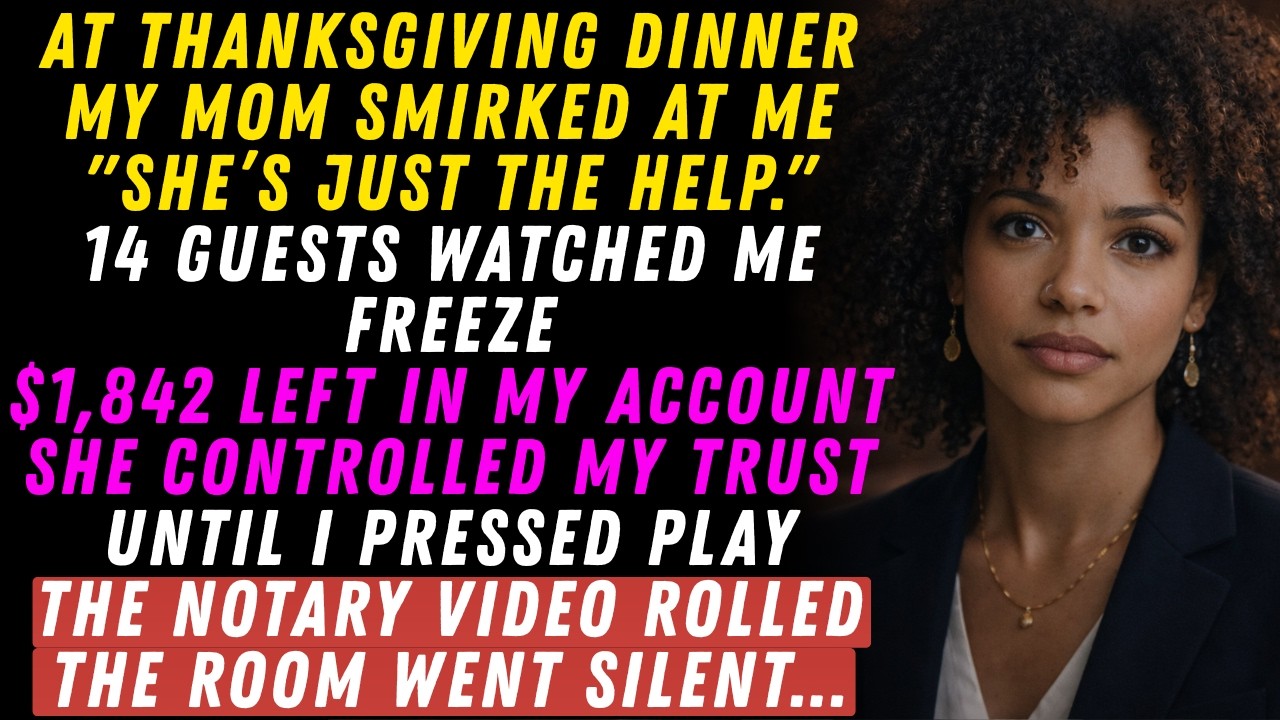 MY MOM STOLE MY TRUST AND CALLED ME “THE MAID” AT THANKSGIVING DINNER