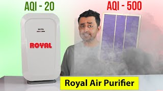 Royal Air Purifier Review - Air Quality And Pm 2.5 Testing - Best For Smog In Pakistan?