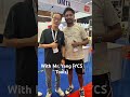From Small town  to global connections 🌍 — meeting Mr Yang was a proud moment 💪