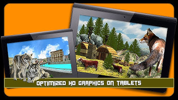 Wolf Simulator 3D - Gameplay Android