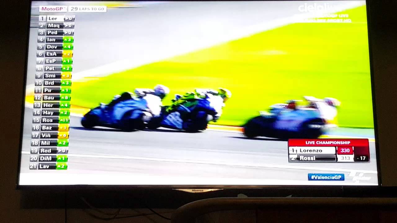 Partenza MOTOGP Valencia 2015