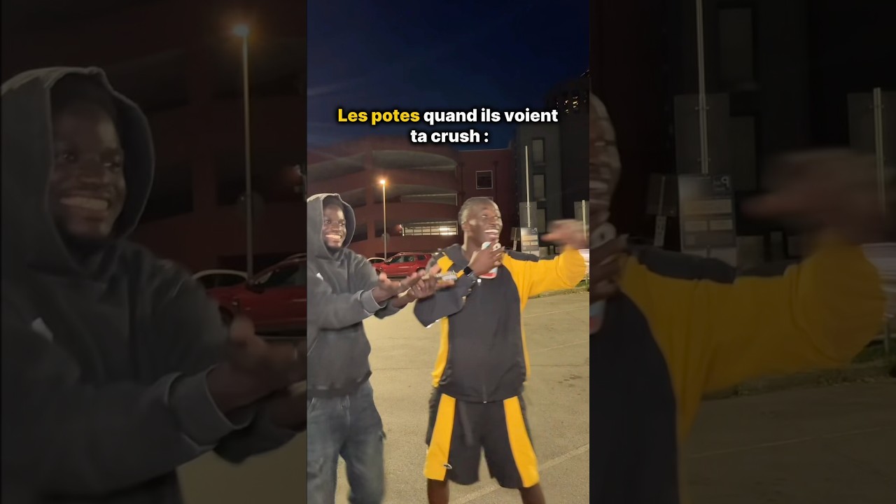 Amis vs meilleurs amis quand ils voient ta crush 😂 #humour #shorts #pourtoi