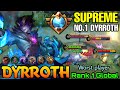 Monster Offlane Dyrroth No.1 Supreme! - Top 1 Global Dyrroth by Worst player - MLBB