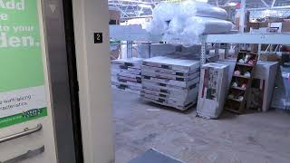ThyssenKrupp hydraulic elevator at Menards (72nd and L St.), Omaha NE