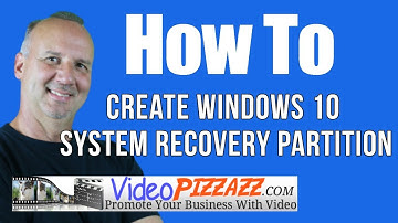 How to Create a Windows 10 Recovery Disk - How to Create Windows 10 System Recovery Partition