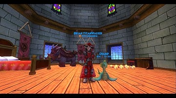 Wizard101- level 35 Myth deck set up and gear