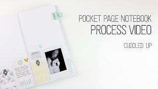 Traveler's Notebook Layout – Cuddled up