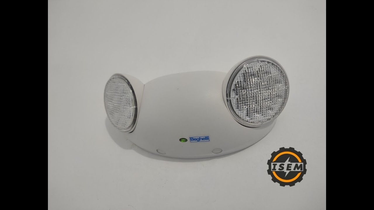 Lámpara LED de emergencia con luces direccionables 20 LED